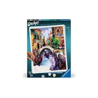 Netto Marken-Discount Ravensburger Spiel CreArt, Malen nach Zahlen Adults Premium - Zauberhaftes Venedig Angebot