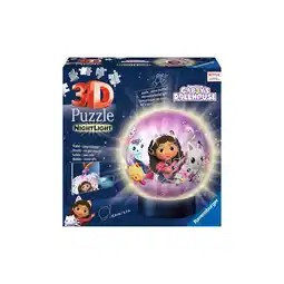 Netto Marken-Discount Ravensburger Spiel 3D Puzzle Nachtlicht Gabby's Dollhouse Angebot