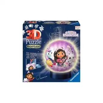 Netto Marken-Discount Ravensburger Spiel 3D Puzzle Nachtlicht Gabby's Dollhouse Angebot