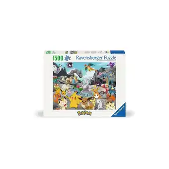 Netto Marken-Discount Ravensburger Spiel Erwachsenenpuzzle 1500 Teile - Pokémon Classics Angebot