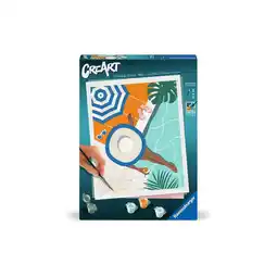 Netto Marken-Discount Ravensburger Spiel CreArt, Malen nach Zahlen Adults Trend - Poolzeit Angebot