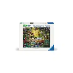 Netto Marken-Discount Ravensburger Spiel Erwachsenenpuzzle 1500 Teile - Idylle am Wasserloch Angebot