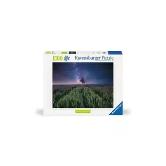 Netto Marken-Discount Ravensburger Spiel Erwachsenenpuzzle 1500 Teile - Nachthimmel über dem Kornfeld Angebot