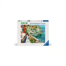 Netto Marken-Discount Ravensburger Spiel Erwachsenenpuzzle 1500 Teile - Verliebt in Cinque Terre Angebot