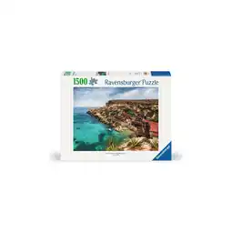 Netto Marken-Discount Ravensburger Spiel Erwachsenenpuzzle 1500 Teile - Popey Village, Malta Angebot