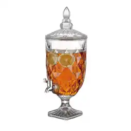 Netto Marken-Discount Getränkespender 5L aus Glas mit Deckel & Zapfhahn Angebot