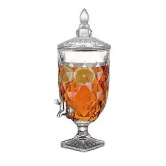 Netto Marken-Discount Getränkespender 5L aus Glas mit Deckel & Zapfhahn Angebot