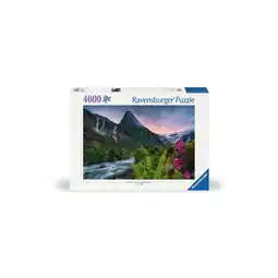 Netto Marken-Discount Ravensburger Spiel Erwachsenenpuzzle 4000 Teile - Atemberaubende Bergstimmung Angebot