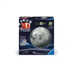 Netto Marken-Discount Ravensburger Spiel 3D Puzzle-Ball Der Mond - Glow-in-the-Dark Angebot