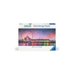 Netto Marken-Discount Ravensburger Spiel Erwachsenenpuzzle 2000 Teile - Kunterbuntes London Angebot