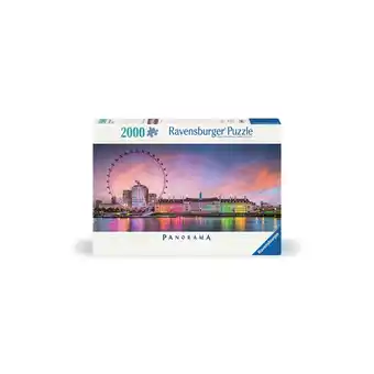 Netto Marken-Discount Ravensburger Spiel Erwachsenenpuzzle 2000 Teile - Kunterbuntes London Angebot