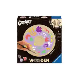 Netto Marken-Discount Ravensburger Spiel CreArt, Malen nach Zahlen Wooden - Florale Ströme Angebot