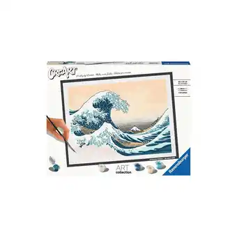 Netto Marken-Discount Ravensburger Spiel CreArt, Malen nach Zahlen Art Collection - Große Welle (Hokusai) Angebot