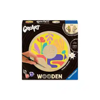 Netto Marken-Discount Ravensburger Spiel CreArt, Malen nach Zahlen Wooden - Organische Schwingungen Angebot