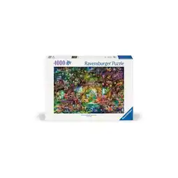 Netto Marken-Discount Ravensburger Spiel Erwachsenenpuzzle 4000 Teile - Die verborgene Welt der Feen Angebot