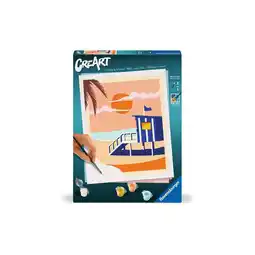 Netto Marken-Discount Ravensburger Spiel CreArt, Malen nach Zahlen Adults Trend - Strandhaus Angebot