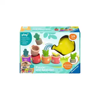 Netto Marken-Discount Ravensburger Spiel Play+ Puzzle- und Spiel-Set: Meine kleinen Pflanzen - ab 1,5 Jahre Angebot