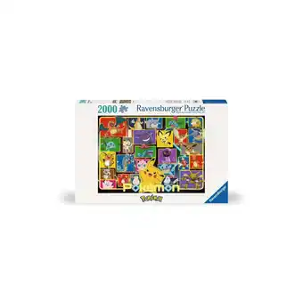Netto Marken-Discount Ravensburger Spiel Erwachsenenpuzzle 2000 Teile - Leuchtende Pokémon Angebot