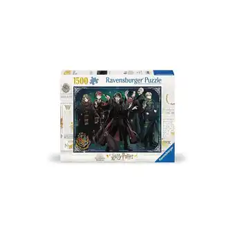 Netto Marken-Discount Ravensburger Spiel Erwachsenenpuzzle 1500 Teile - Harry Potter - Gryffindor vs. Slytherin Angebot
