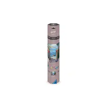 Netto Marken-Discount Ravensburger Spiel CreArt, Malen nach Zahlen Canvas Leinwand - Mediterrane Landschaft Angebot