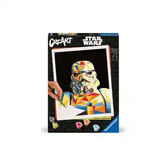 Netto Marken-Discount Ravensburger Spiel CreArt, Malen nach Zahlen Adults Trend Star Wars - Sturmtruppler Angebot