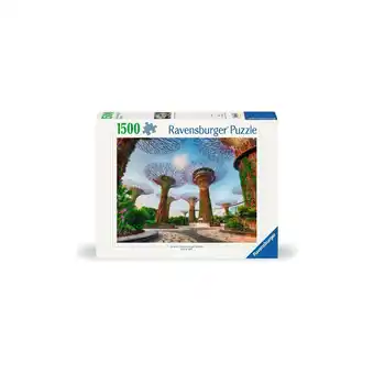 Netto Marken-Discount Ravensburger Spiel Erwachsenenpuzzle 1500 Teile - Garten an der Bucht in Singapur Angebot