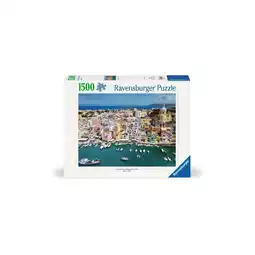 Netto Marken-Discount Ravensburger Spiel Erwachsenenpuzzle 1500 Teile - Buntes Procida Italien Angebot