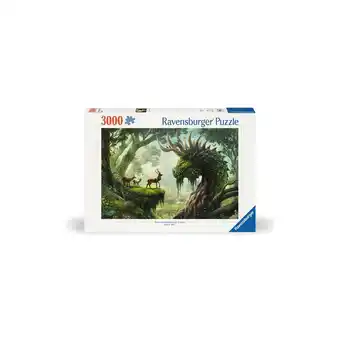 Netto Marken-Discount Ravensburger Spiel Erwachsenenpuzzle 3000 Teile - Der Walddrache erwacht Angebot