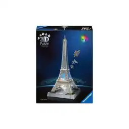Netto Marken-Discount Ravensburger Spiel 3D Puzzle Iconics: Eiffelturm - mit Licht Angebot
