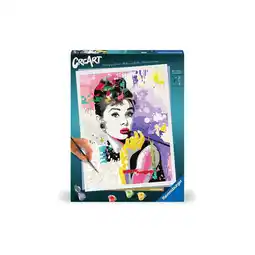 Netto Marken-Discount Ravensburger Spiel CreArt, Malen nach Zahlen Adults Premium - Audrey Hepburn Angebot