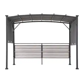 Netto Marken-Discount Sunjoy Stoff Whirlpool Pergola TITOV - 270cm x 300cm, grau Angebot