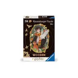 Netto Marken-Discount Ravensburger Spiel WOODEN Puzzle - Harry Potter - konturgeformtes Holzpuzzle mit 150 Teilen Angebot