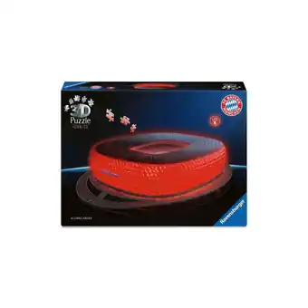 Netto Marken-Discount Ravensburger Spiel 3D Puzzle Iconics: Allianz Arena - mit Licht Angebot