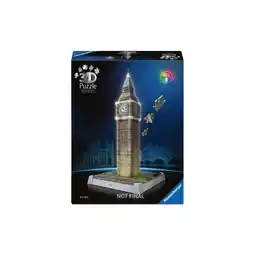 Netto Marken-Discount Ravensburger Spiel 3D Puzzle Iconics: Big Ben - mit Licht Angebot