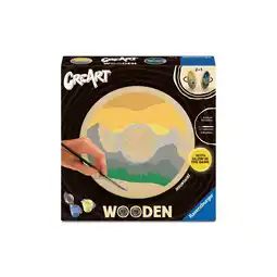 Netto Marken-Discount Ravensburger Spiel CreArt, Malen nach Zahlen Wooden - Mountains Angebot