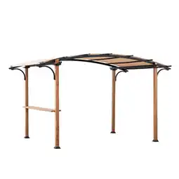 Netto Marken-Discount Sunjoy Stoff Pergola/Pavillon SKUTA - 259cm x 406cm, beige Angebot