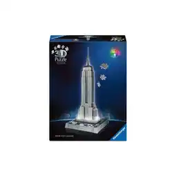 Netto Marken-Discount Ravensburger Spiel 3D Puzzle Iconics: Empire State Building - mit Licht Angebot