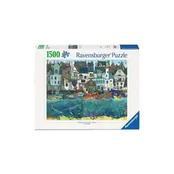 Netto Marken-Discount Ravensburger Spiel Erwachsenenpuzzle 1500 Teile - Wundersamer Hafen Angebot