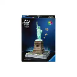 Netto Marken-Discount Ravensburger Spiel 3D Puzzle Iconics: Freiheitsstatue - mit Licht Angebot