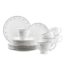 Netto Marken-Discount Mäser Kaffeeservice, Porzellan Lova Angebot