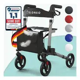 Netto Marken-Discount Leichtgewichtrollator Move, Anthrazitgrau Angebot