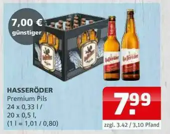 Getränke Quelle Hasseröder Angebot