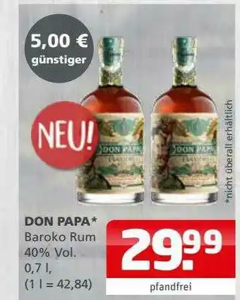 Getränke Quelle Don Papa Baroko Rum Angebot