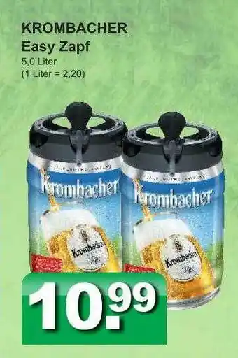 Getränkeparadies Gefromm Krombacher Easy Zapf Angebot