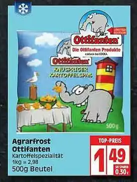 Edeka Agrarfrost Ottifanten Angebot