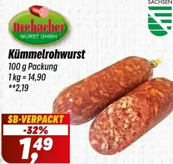 Simmel Drebacher Kümmelrohwurst Angebot