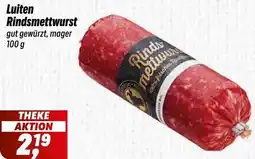 Simmel Luiten Rindsmettwurst Angebot