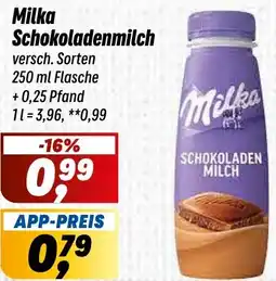Simmel Milka Schokoladenmilch Angebot