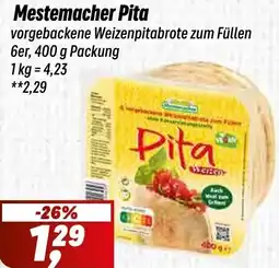 Simmel Mestemacher Pita Angebot