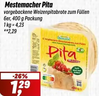 Simmel Mestemacher Pita Angebot